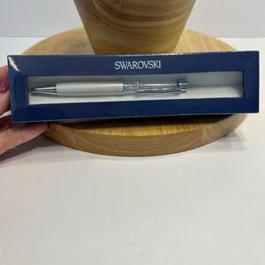 SWAROVSKI Pen White Pearl - Crystal Casing - 1053537 - New In Sealed Box